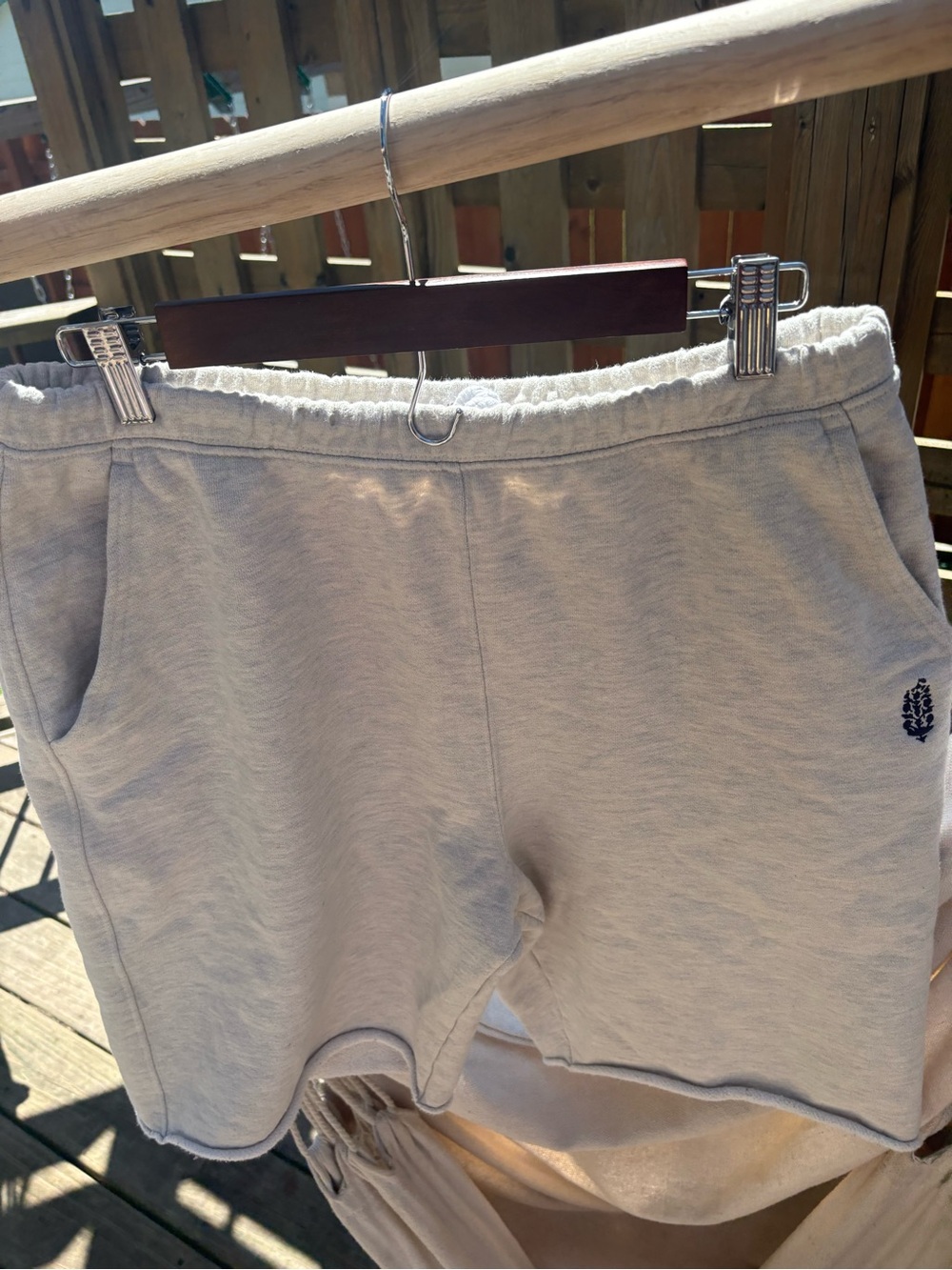 FP Movement by Free People Heather Gray Fleece for the win shorts - Picture 2 of 5